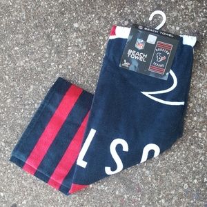 NFL Houston Texans Beach Towel Football Team New